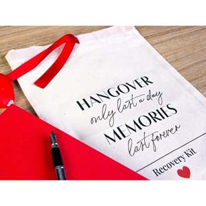 Hangover Temporary <b>Memories</b> Last Forever Bachelorette Party <b>Gift</b> Bags - Product Image 5