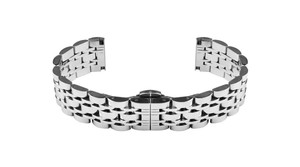 Reloj Inteligente Unisex GD150 con Correa Metálica Ajustable, Suave, Transpirable y Cómoda, Banda Plateada de Lujo, Acero Inoxidable Sólido Profesional - Product Image 3