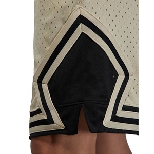 Custom Logo <b>Men's</b> 100% Polyester Mid Waist Baseball Mesh <b>Shorts</b> Knitted Gym Workout Casual Lightweight Sports <b>Shorts</b> - Product Image 5