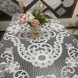 <span class=keywords><strong>Manteles</strong></span> Rectangulares Grandes de Jacquard Tejido con Bordado Floral, Ecológicos, Duraderos, Lavables y Personalizables para Bodas y Hogar - Product Image 3