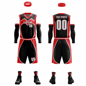 Uniforme de basket-ball personnalisé en gros 2025 tissu doux léger vêtements de sport en polyester confortables différents imprimés - Product Image 3