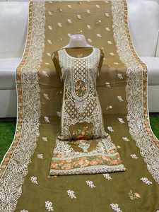 Stylish Lawn Suits for <b>Pakistani</b> Women in Summer and Festive <b>Eid</b> <b>Dresses</b> for <b>Pakistani</b> Women with Intricate Embroidery - Product Image 6