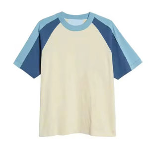 T-shirt en coton 230GSM à épaules tombantes T-shirt surdimensionné à manches courtes T-shirt uni pour hommes avec design personnalisé - Product Image 4