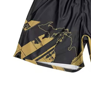 Shorts de combat MMA pour hommes - OEM personnalisable en Spandex/Polyester, confortables et respirants, prix de gros - Product Image 4