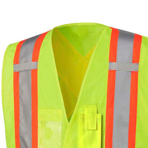 Chaleco DE SEGURIDAD DE MALLA reflectante Ropa de trabajo de alta visibilidad Chaleco DE SEGURIDAD Uniforme Chaleco DE TRABAJO acolchado para hombres Servicio OEM - Product Image 6