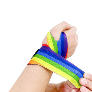 Custom Gym Fitness Wraps Support Barbell Columpios Mano Levantamiento de pesas Power Lifting Muñequeras Correas para hombres y mujeres - Product Image 2