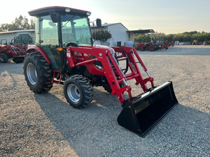 รถแทรกเตอร์ขนาดเล็ก TYM T574C สภาพใหม่ กำลัง 160 แรงม้า เครื่องยนต์ Massey Ferguson ยี่ห้อ Mahindra แบบล้อ สำหรับขายปลีกในฟาร์ม - Product Image 3