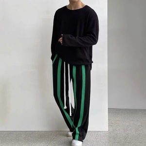 Loose Long Sleeve Low Neck U-Neck Hoodie <b>Men's</b> Korean Style Casual <b>T</b>-<b>Shirt</b> <b>Muscle</b> Base <b>Shirt</b> Trendy Lazy Style Top - Product Image 3