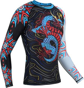 Rashguard MMA de haute qualité pour hommes et femmes avec shorts, fabriqué dans la meilleure qualité, disponible dans toutes les couleurs, ensemble BJJ et grappling - Product Image 2