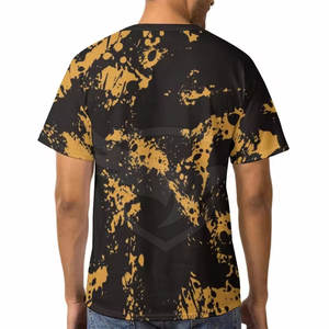 เสื้อยืดคอกลมแขนสั้นพิมพ์ซับลิเมชันสีตามสั่ง - Product Image 5