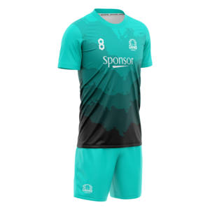 Conjuntos de camiseta transpirable de uniforme de fútbol de sublimación completa cómoda ropa de fútbol de poliéster 100% al por mayor con servicio OEM - Product Image 1
