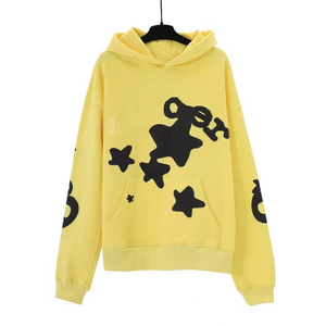 Sudadera con Capucha de Marca Europea de Alta Calidad, Sudadera Deportiva Cálida para Hombre y Mujer con Estampado de Telaraña, Estilo Americano - Product Image 2