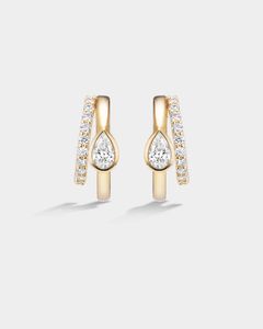 Pendientes de Diamante Moissanite de Diseño Premium con Plata de Ley 925, Certificados por IGI, para Uso Casual, Diamante Americano - Product Image 3