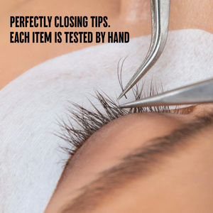 For STL-3 Stainless Steel Tweezers with Precision Tip Anti-Static for Professional Eyelash Extensions-Essential Supplies - Product Image 4