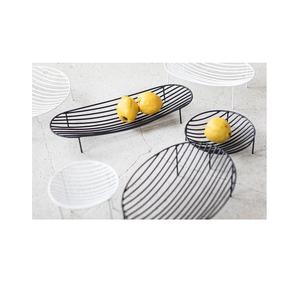 Frutero de Metal Negro con Cable, Nuevo y Elegante, para Servir Dulces en Celebraciones, con un Toque Decorativo para el Comedor - Product Image 1