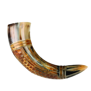 เขาสัตว์แท้คุณภาพสูง ประดับตกแต่งบ้าน สไตล์สัตว์ ขัดเงาสีงาช้าง เป็นมิตรกับสิ่งแวดล้อม พร้อมซองหนัง - Product Image 6