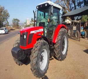 รถแทรกเตอร์ล้อแม็กซ์ 4 ล้อ คุณภาพสูง รุ่น Massey Ferguson 375 กำลัง 100 แรงม้า สำหรับงานเกษตร ให้ผลผลิตสูง มีจำหน่ายแล้ว - Product Image 1