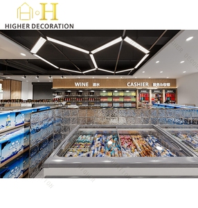 경량 슈퍼마켓 상품 디스플레이 캐비닛 보관 선반 체크 아웃 카운터 선반 - Product Image 3