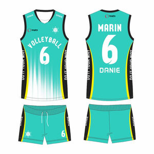 Diseño de Logotipo Personalizado, Conjuntos Deportivos Unisex sin Mangas, Camisetas de Voleibol Sublimadas en Tela de Poliéster de 180g, Uniformes Inspiradores - Product Image 4