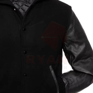 Veste grande taille, fabrication en usine, Ryan Pro Gear, vestes vintage personnalisées pour hommes, vestes à capuche de style universitaire, haute qualité, classique - Product Image 6