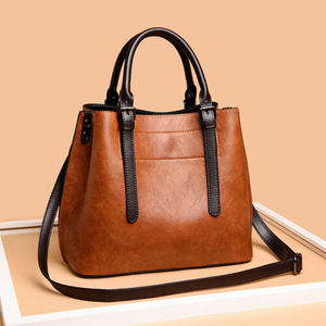 Bolso de mano diagonal de un solo hombro de gran capacidad para mujer, bolso nuevo al por mayor con Bolsos De Mujer de textura sólida Simple - Product Image 6