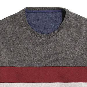 Servicio OEM, Último Diseño, Sudaderas de Color Sólido para Hombre, Manga Larga, Cuello Redondo, Sudadera Cómoda y Transpirable para Hombre - Product Image 3
