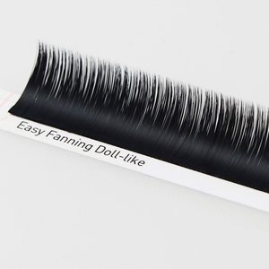 Cils Easy Fanning (Como Una Mueca) Mega Volume Préfabriqués en Fibre PBT Keraian, Longueurs Mixtes 25mm Disponibles CC LC DD CD - Product Image 6