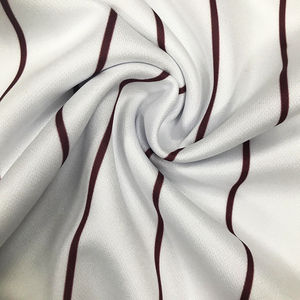 Venta al por mayor clásico rayas Softball uniforme personalizado digital impreso retro béisbol desgaste número hombres béisbol Jersey - Product Image 6