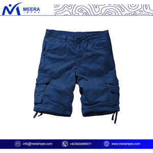 Pantalones cortos Cargo para niños con múltiples bolsillos y cintura ajustable: duraderos y cómodos para jugar, la escuela y la diversión al aire libre - Product Image 2