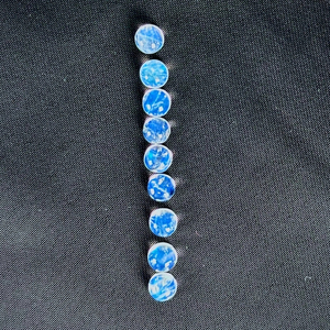 Cabochons ronds en pierre de lune arc-en-ciel de qualité supérieure 3mm 4mm Pierres précieuses naturelles en vrac - Product Image 3