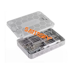 สิ่ว osteotomes แบบแยกส่วน6ใบมีดต่อข้อต่ออย่างรวดเร็วจัดการสัตวแพทย์เครื่องมือเกี่ยวกับศัลยกรรมกระดูกคู่มือสเตนเลสสตีล - Product Image 3