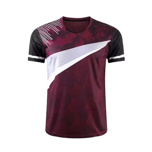 Tenis Tamaño cómodo Camisetas de bádminton Conjunto corto Uniformes de tenis profesionales personalizados Sin mangas - Product Image 2