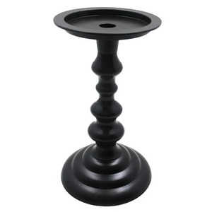 Bougie en métal décorative de mariage, support de pilier, couleur argent, éclairage de table de noël pour la maison, fait à la main, en vrac - Product Image 2
