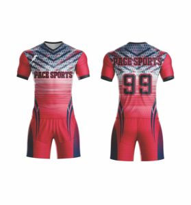 Conjunto de ropa de fútbol personalizada al por mayor, camiseta de fútbol totalmente sublimada con logotipo personalizado, kit de uniforme personalizado - Product Image 1