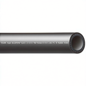 Manguera de Argón TEGUMA SALDAFORM NEGRA, DIAMETRO INTERIOR 9.0mm, ESPESOR DE PARED 3.5mm, DIAMETRO EXTERIOR 16.0mm, LONGITUD 40m, PU 40, Mangueras de Goma - Product Image 1