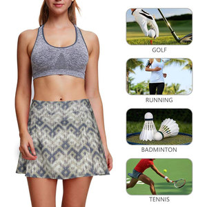 Jupe de tennis pour femme personnalisée, polyester de haute qualité, confortable et durable, idéale pour les événements promotionnels et les sports - Product Image 6