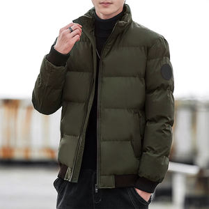 Veste d'hiver à capuche en plumes de canard légère et chaude avec logo personnalisé en usine de bonne qualité - Product Image 2