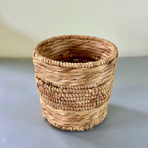 Meilleures ventes de paniers porte-plantes en jacinthe d'eau, paniers tressés pour plantes, pots de fleurs - Product Image 1