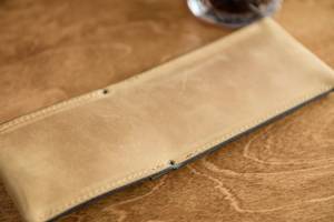 Full Grain Leather Eco-Friendly Luxury Handmade <b>Cutlery</b> Holder & Flatware Storage Bag for Restaurant Dining Organizer LRCH-0028 - Product Image 5