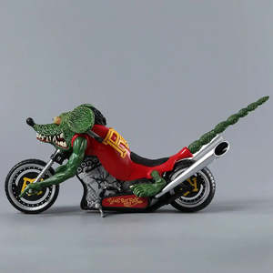 Rat Fink Hot-<b>Rod</b> Figurine Durable <b>Plastic</b> Design - Product Image 5