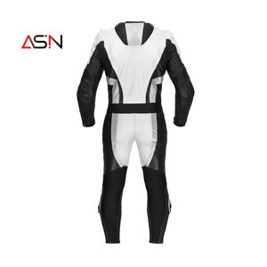 Combinaison de course de moto pour homme de meilleure qualité Logo avant de l'engrenage moteur en cuir respirant Vêtements de course de haute qualité pour la conduite de moto - Product Image 3