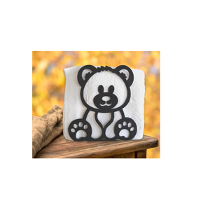 Top Quality Crafts <b>Metal</b> Napkin <b>Holder</b> Dog Face Crafts Household Office Desktop Tissue Storage Napkin <b>Holder</b> Customized Sale - Product Image 3