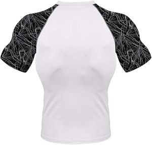 Camisa Rash Guard MMA & BJJ de manga larga personalizada de alta calidad para hombre Logo sublimado transpirable para comodidad - Product Image 4