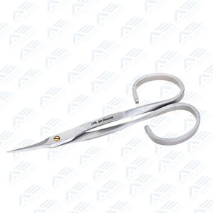 Tijeras para cutículas de acero inoxidable, herramienta de aseo de precisión con cuchillas afiladas para el cuidado de uñas y cutículas, manicura duradera - Product Image 3
