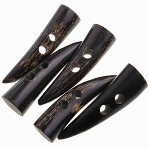 Botones de palanca de cuerno de búfalo y buey hechos a mano para ropa Botones de palanca de cuerno de búfalo de alta calidad Botón de palanca de buey con logotipo personalizado - Product Image 6