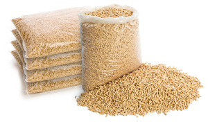 Pellets de Madera de Pino de Primera Calidad con Certificación ENplus A1, 15 kg, en Forma de Briquetas, con 0.5% de Humedad, para Distribuidores - Product Image 3