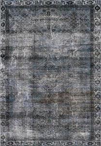 พรมลายเรขาคณิตเทคนิคการทอแบบแจ็คการ์ด ขนาด 20 ฟุต สำหรับใช้ในบ้าน ยี่ห้อ Adiva ผลิตด้วยเครื่องจักรจากตุรกี นำเข้าขายส่ง ซักล้างได้ - Product Image 3