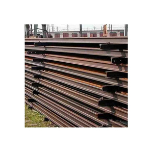 Rieles Usados R50-R65 HMS1 y 2, Chatarra de Vía Férrea para Fundición, Origen Estadounidense, Chatarra de Acero a Granel a Precio Económico - Product Image 1