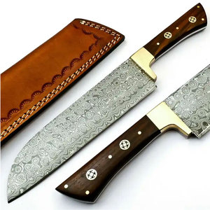 Couteau de chef de cuisine en acier Damas fait main, de haute qualité, personnalisé en gros, service OEM ODM, moderne, ambidextre, passe au lave-vaisselle - Product Image 2