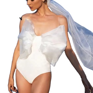 Customized Wholesale Women Girls Professional Swim Learning Training Athletic Swimsuits Swimwear Beachwear - Product Image 2